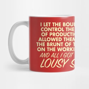 Capitalism is Lousy Mug